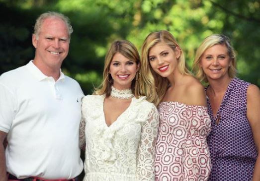 Lisa Windsor with her family.